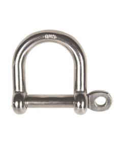 Stainless Steel Wide Jaw Shackle 8mm